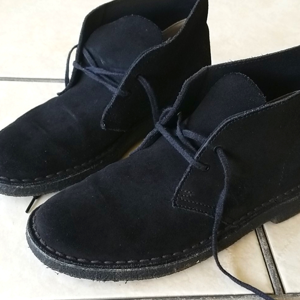 Clark's Dessert Boots sz 7 upper leather
